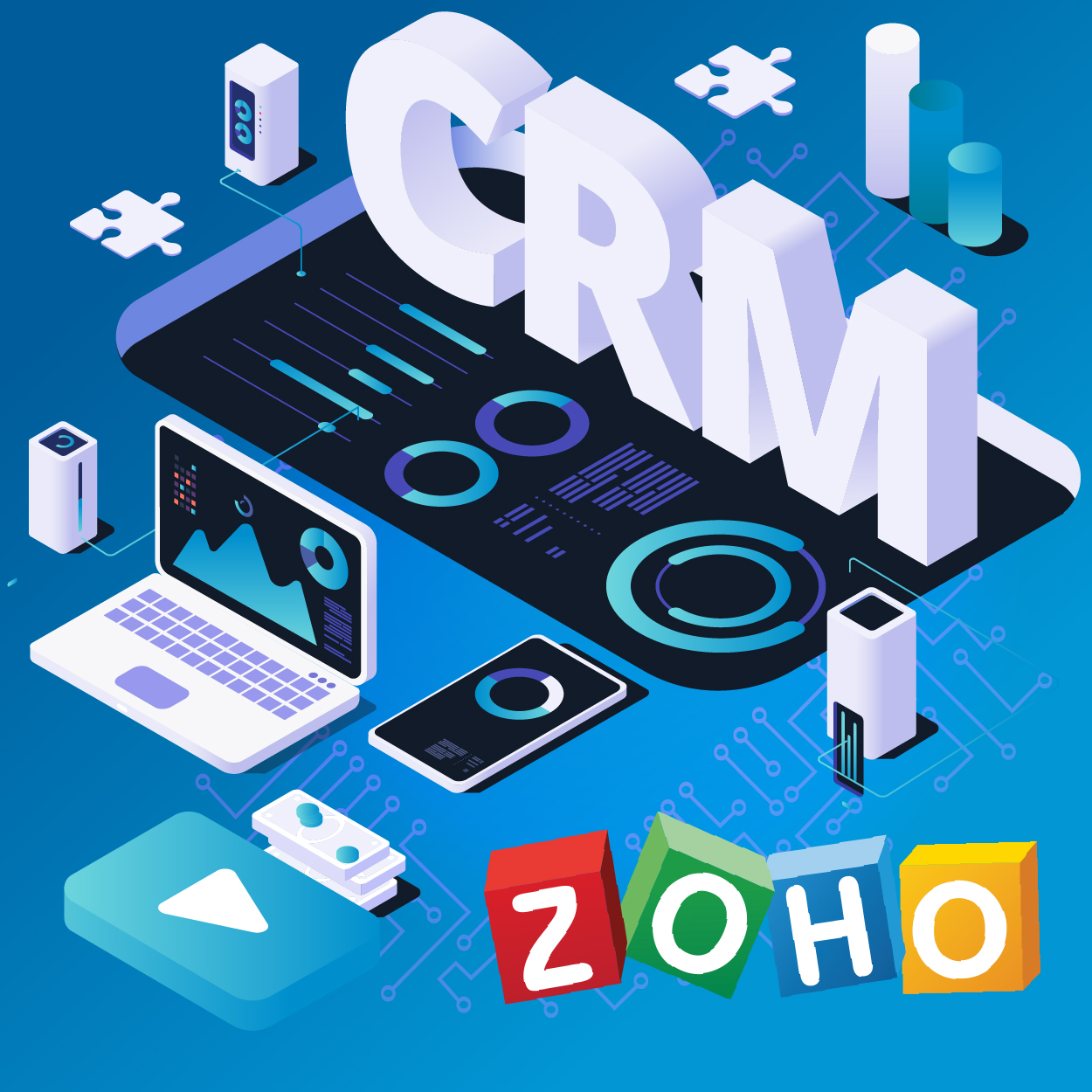 Zoho CRM and 3CX integration via Mr. VoIP tools